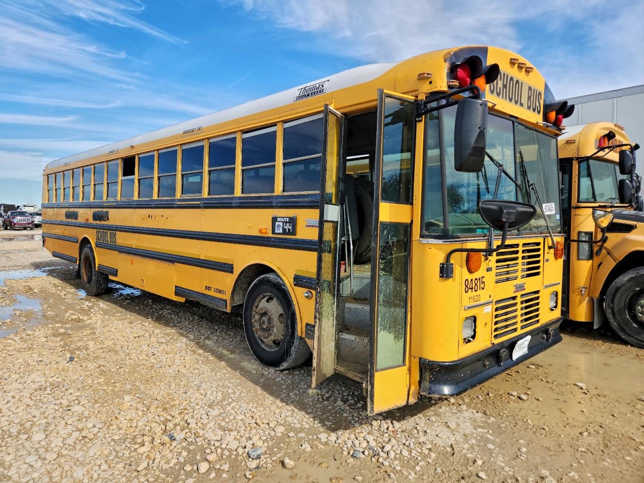 2007 Thomas Built VIN 1T88T4C2X71280253 — COPART salvage auction photo