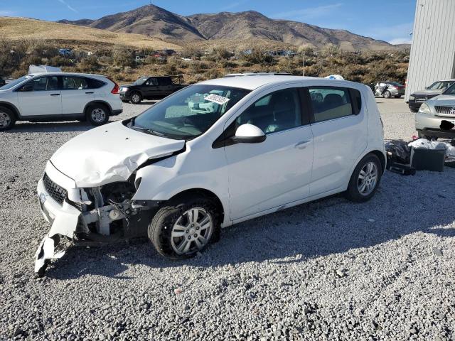 2013 Chevrolet SONIC VIN 1G1JD6SB3D4149374 COPART salvage auction — FRONT END, Nv - Salvage Title, sold $325 on 2026-07-09 (photo 1)