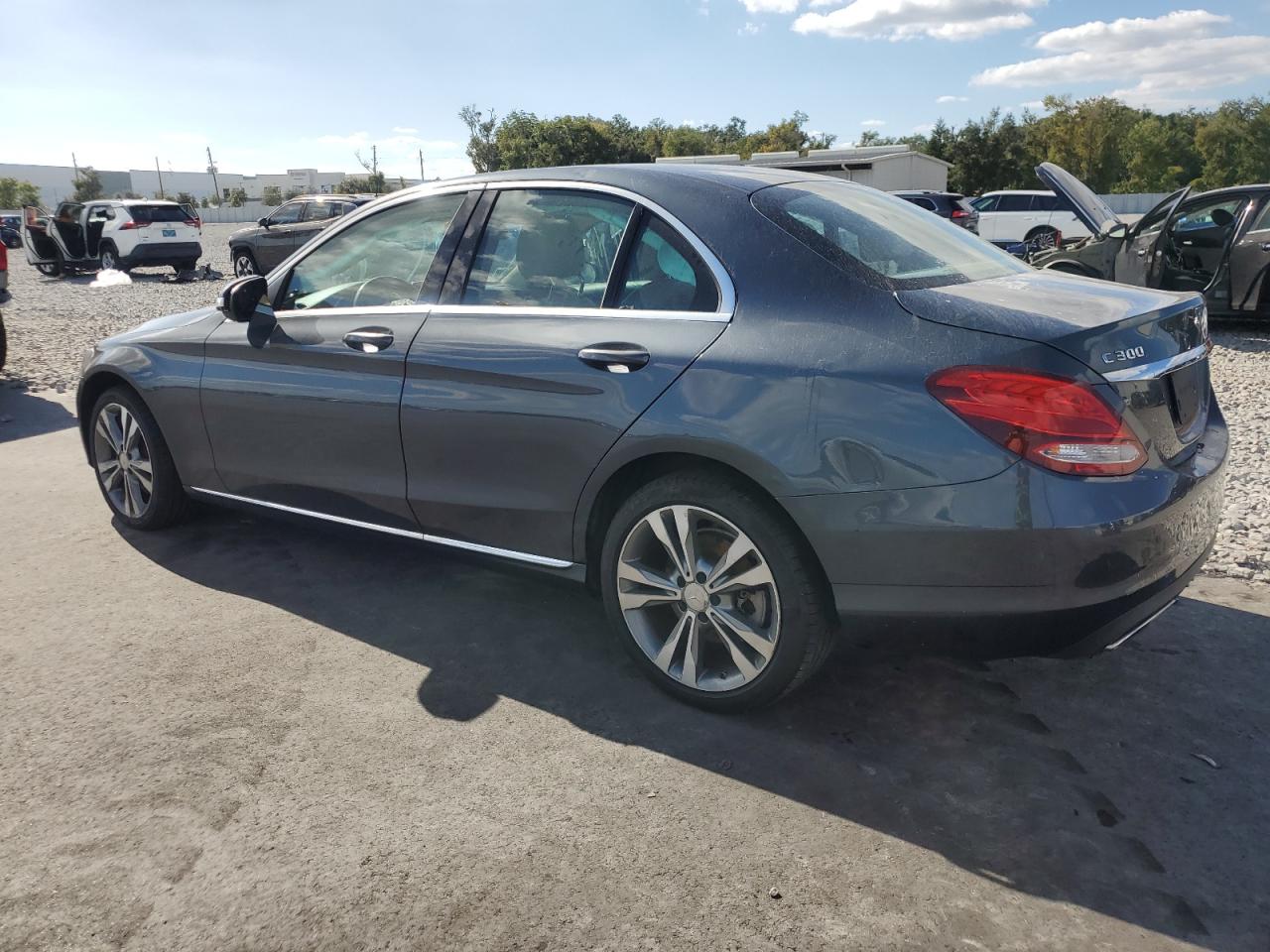2015 Mercedes-Benz C-Class VIN 55SWF4KB4FU032554 COPART salvage auction — Front End, FL - CERT OF TITLE SLVG REBUILDABLE, sold $2,200 on 2025-12-15 (photo 2)