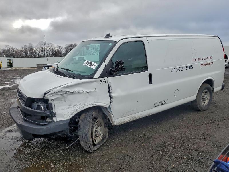 2023 Chevrolet Express VIN 1GCWGAFP3P1157266 — COPART salvage auction photo