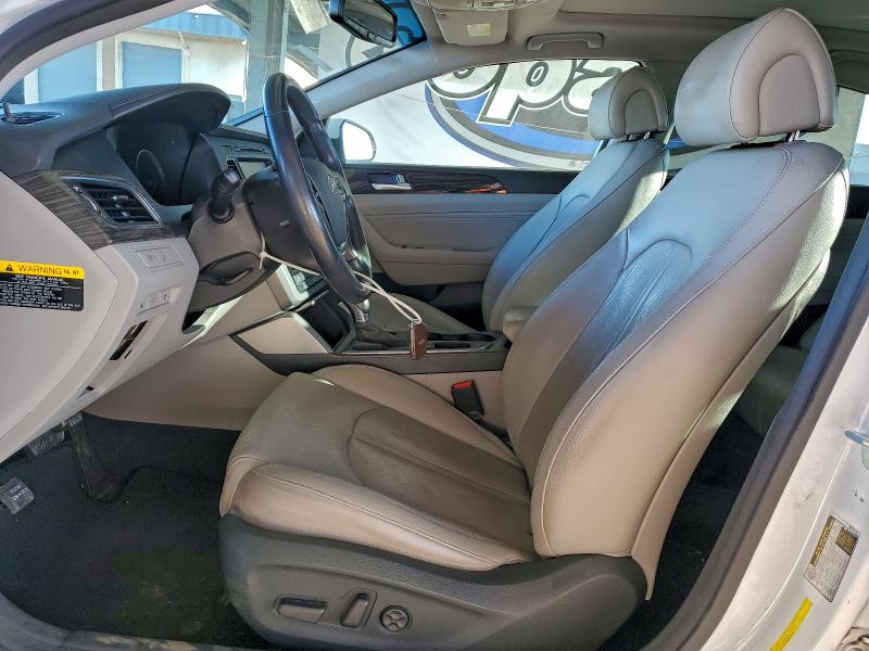 2015 Hyundai Sonata VIN 5NPE34AF9FH014725 COPART salvage auction — FRONT END, Ca - Salvage Certificate, sold $2,100 on 2026-07-09 (photo 7)