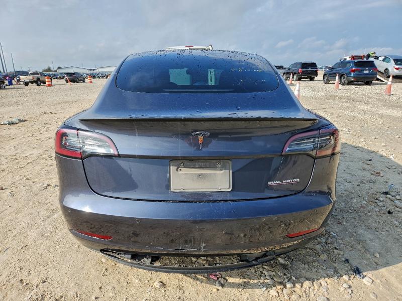 2021 Tesla Model 3 VIN 5YJ3E1ECXMF086173 COPART salvage auction — FRONT END, Tx - Salvage Vehicle Title, sold $7,200 on 2026-07-09 (photo 6)