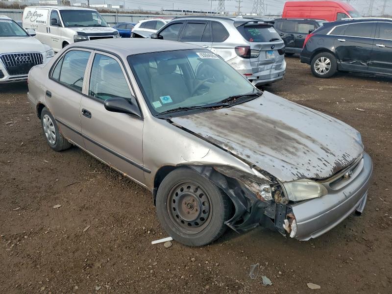 1999 Toyota Corolla VIN 1NXBR12E8XZ289236 COPART salvage auction — FRONT END, IL - SALVAGE CERTIFICATE, sold $250 on 2026-07-09 (photo 4)