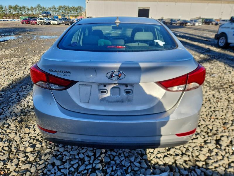 2014 Hyundai Elantra VIN KMHDH4AE7EU066360 COPART salvage auction — FRONT END, Nj - Cert Of Title-Salvage, sold $1,000 on 2026-07-08 (photo 6)