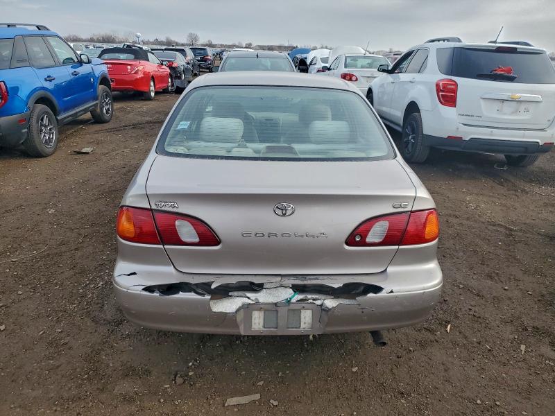 1999 Toyota Corolla VIN 1NXBR12E8XZ289236 COPART salvage auction — FRONT END, IL - SALVAGE CERTIFICATE, sold $250 on 2026-07-09 (photo 6)