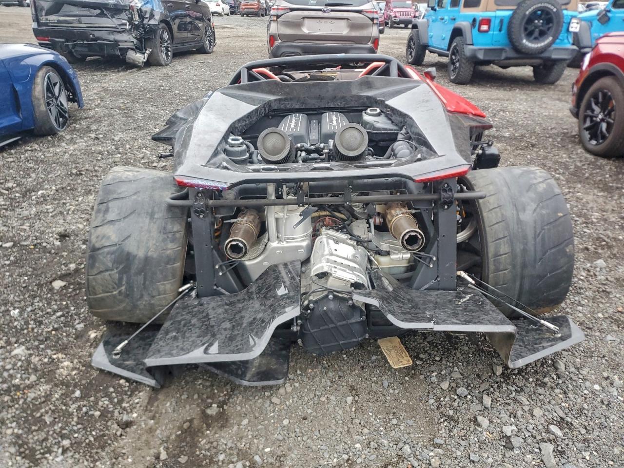 2012 Lamborghini Gallardo VIN ZHWGU7AJ5CLA11916 COPART salvage auction — All Over, NJ - CERT OF TITLE-SALVAGE, sold $45,000 on 2026-01-15 (photo 6)