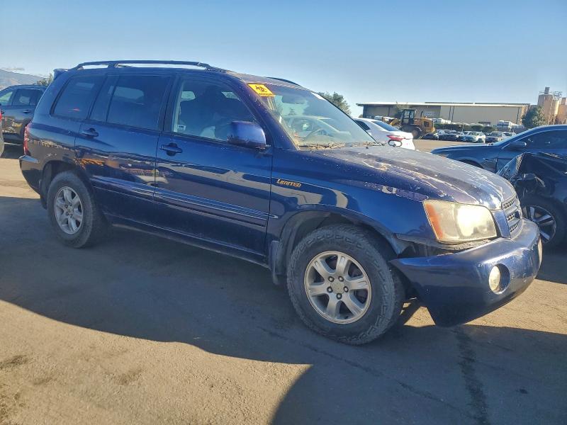 2001 Toyota Highlander VIN JTEHF21A810019719 COPART salvage auction — MECHANICAL, Ca - Salvage Acquisition Billofsale, sold $525 on 2026-07-16 (photo 4)