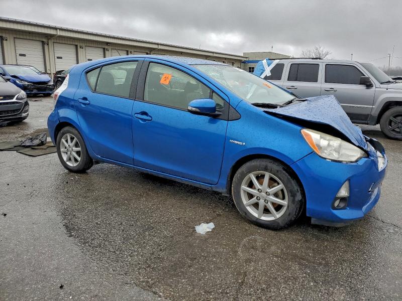 2012 Toyota Prius c VIN JTDKDTB36D1035924 COPART salvage auction — FRONT END, Ky - Cert Of Title-Salvage, sold $875 on 2026-07-09 (photo 4)