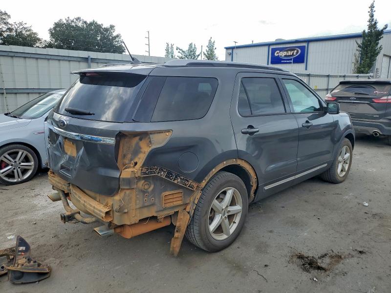 2018 Ford Explorer VIN 1FM5K7D80JGA87069 COPART salvage auction — REAR END, Ga - Cert Of Title-Salvage, sold $4,350 on 2026-07-02 (photo 3)