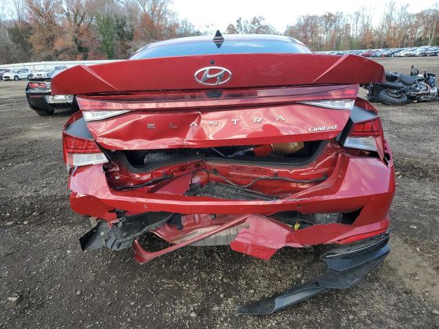2023 Hyundai Elantra VIN KMHLP4AG5PU494785 COPART salvage auction — REAR END, MD - PARTS ONLY-NO TITLE LETTER, sold $3,100 on 2026-07-10 (photo 6)
