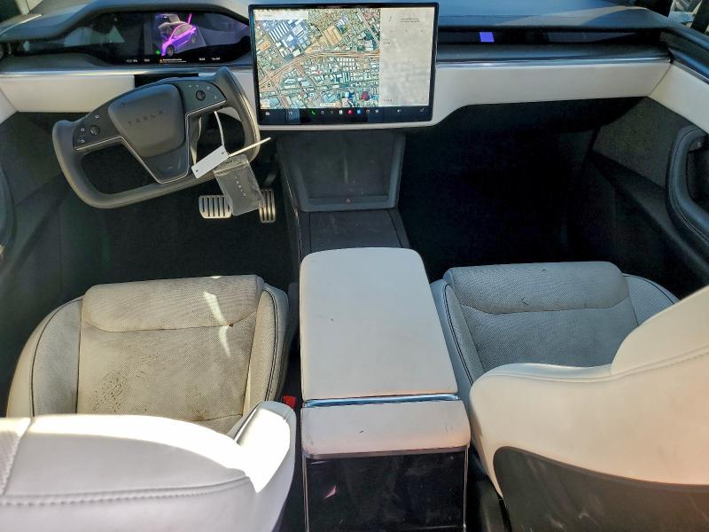 2022 Tesla Model x VIN 7SAXCBE61NF331504 COPART salvage auction — FRONT END, Nv - Salvage Title, sold $17,000 on 2026-07-13 (photo 8)