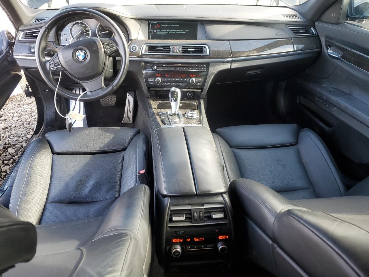 2012 BMW 7 Series VIN WBAKA8C56CDS99676 COPART salvage auction — Side, CA - SALVAGE CERTIFICATE, sold $1,900 on 2026-07-02 (photo 8)