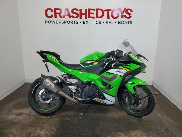 2025 Kawasaki Ex500 VIN ML5EXGJ10SDA55039 COPART salvage auction — SIDE, MN - CERT OF TITLE-SALVAGE, sold $125 on 2026-07-30 (photo 1)