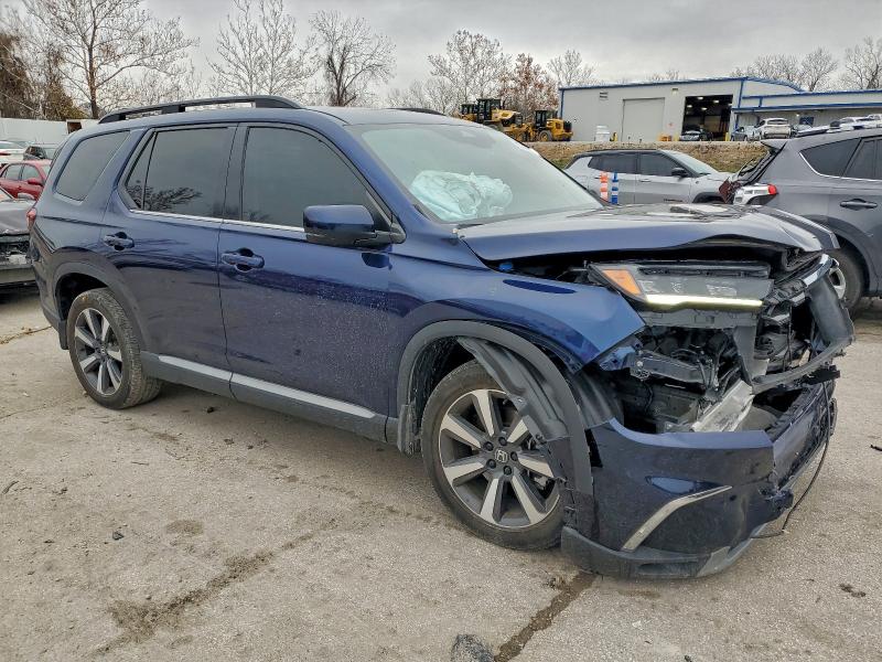 2023 Honda Pilot VIN 5FNYG1H74PB005056 COPART salvage auction — FRONT END, Mo - Salvage Certificate Of Title, sold $13,100 on 2026-07-28 (photo 4)