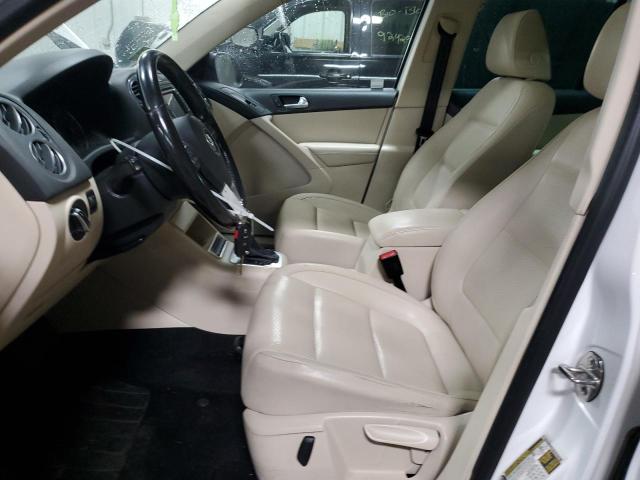 2013 Volkswagen Tiguan VIN WVGBV7AX4DW504239 COPART salvage auction — FRONT END, Il - Salvage Certificate, sold $900 on 2026-07-02 (photo 7)