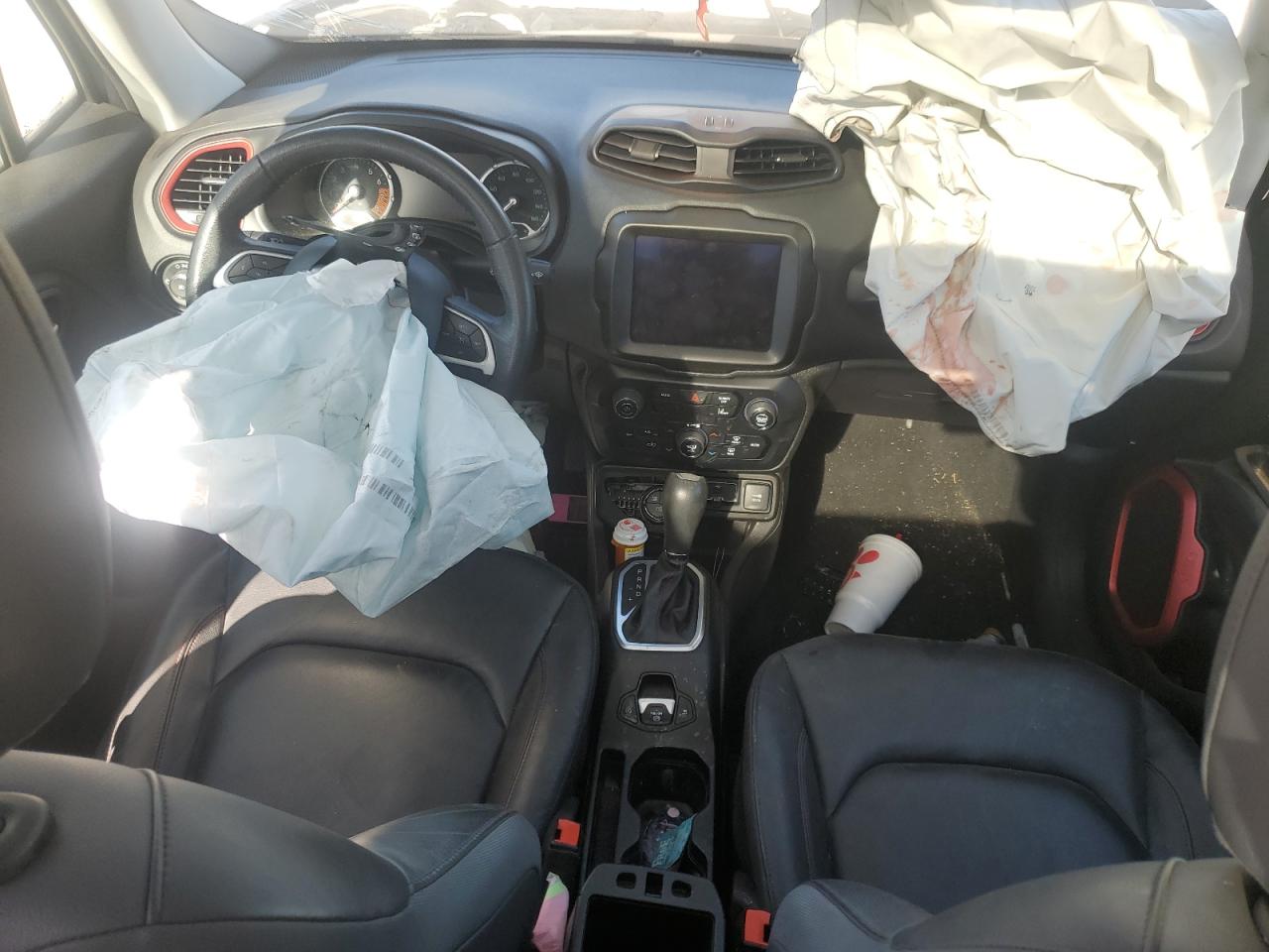 2023 Jeep Renegade VIN ZACNJDC15PPP11659 COPART salvage auction — All Over, OK - CERT OF TITLE-SALVAGE, sold $1,750 on 2026-06-25 (photo 8)
