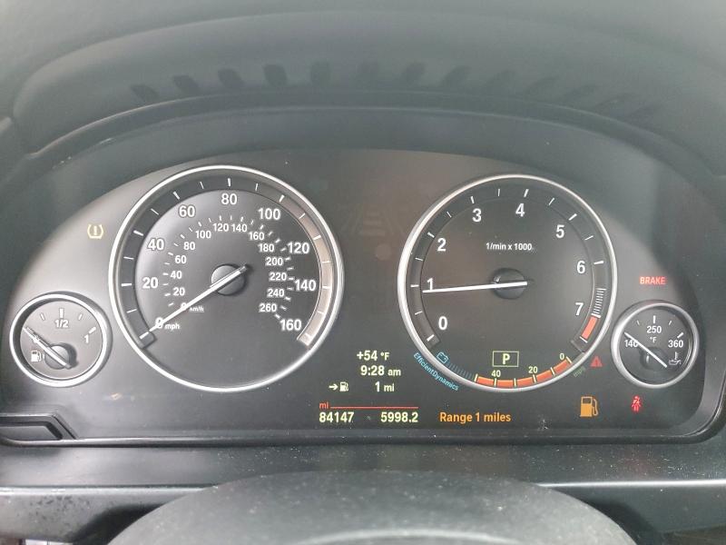 2014 BMW X5 VIN 5UXKR0C57E0H19180 COPART salvage auction — FRONT END, Nj - Cert Of Title-Salvage, sold $625 on 2026-07-31 (photo 9)