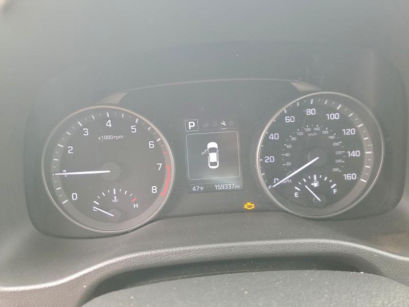 2018 Hyundai Elantra VIN KMHD84LF9JU607831 COPART salvage auction — FRONT END, MI - TR52 - ABANDONMENT, sold $1,400 on 2026-07-02 (photo 9)