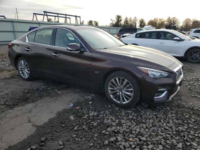 2019 Infiniti Q50 VIN JN1EV7ARXKM557655 COPART salvage auction — ROOF, Other, sold $5,200 on 2026-07-17 (photo 4)