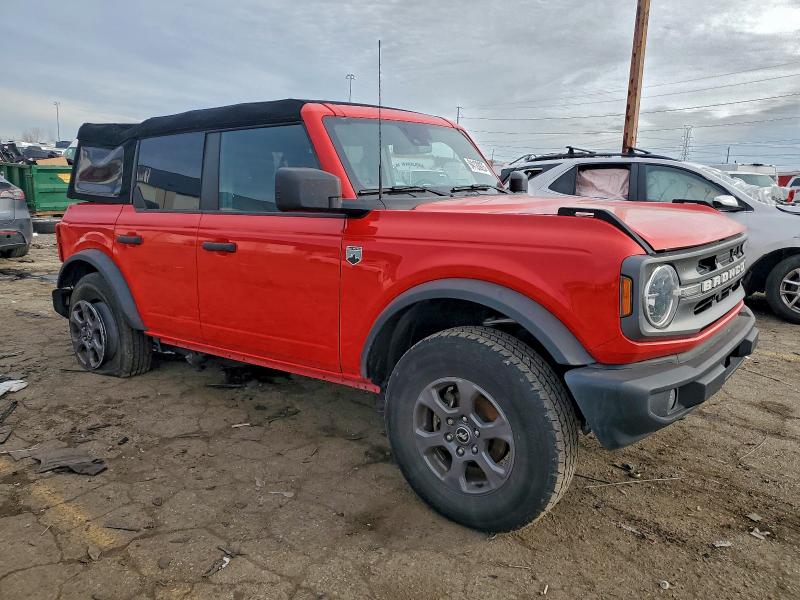 2023 Ford Bronco VIN 1FMEE5BP4PLC02147 COPART salvage auction — REAR END, Mi - Scrap Certificate Of Title, sold $11,500 on 2026-07-02 (photo 4)