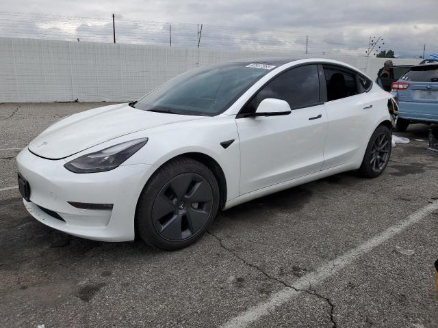 2022 Tesla Model 3 VIN 5YJ3E1EB0NF351921 COPART salvage auction — REAR END, Other, sold $7,300 on 2026-07-21 (photo 1)