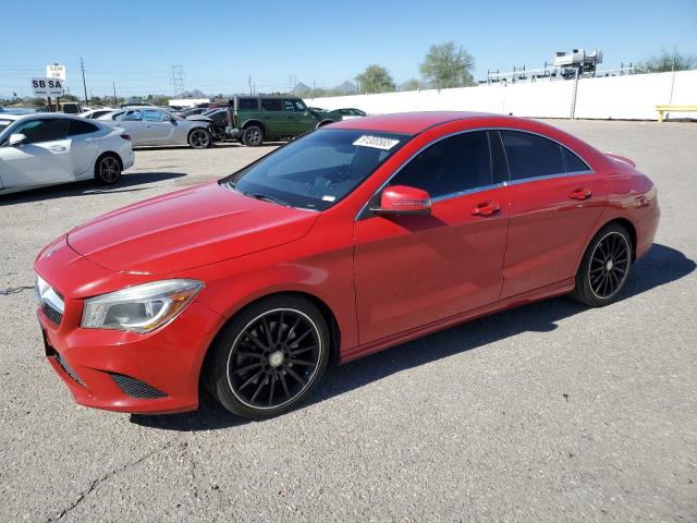 2014 Mercedes-benz Cla-class VIN WDDSJ4EB3EN149249 COPART salvage auction — UNDERCARRIAGE, Tx - Salvage Vehicle Title, sold $225 on 2026-08-07 (photo 1)
