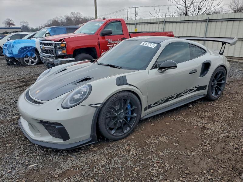 2019 Porsche 911 VIN WP0AF2A99KS164995 COPART salvage auction — WATER/FLOOD, Nj - Cert Of Title-Salvage Flood, sold $77,500 on 2026-08-06 (photo 1)