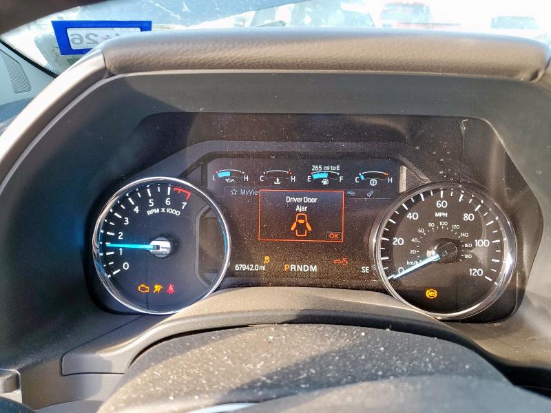 2020 Ford Expedition VIN 1FMJU1JT9LEA98603 COPART salvage auction — FRONT END, Tx - Certificate Of Title, sold $7,600 on 2026-07-28 (photo 9)