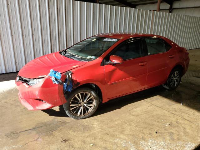 2016 Toyota VIN 2T1BURHE7GC483245 COPART salvage auction — FRONT END, PA - CERTIFICATE OF SALVAGE, sold $1,850 on 2026-07-09 (photo 1)