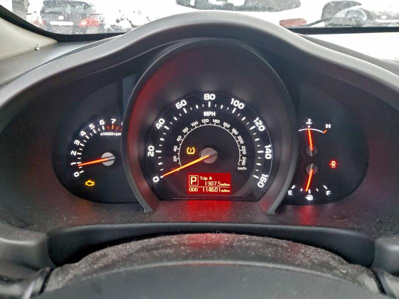 2015 Kia Sportage VIN KNDPBCAC8F7686503 COPART salvage auction — ALL OVER, Il - Salvage Certificate, sold $1,250 on 2026-07-23 (photo 9)