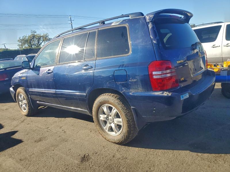 2001 Toyota Highlander VIN JTEHF21A810019719 COPART salvage auction — MECHANICAL, Ca - Salvage Acquisition Billofsale, sold $525 on 2026-07-16 (photo 2)