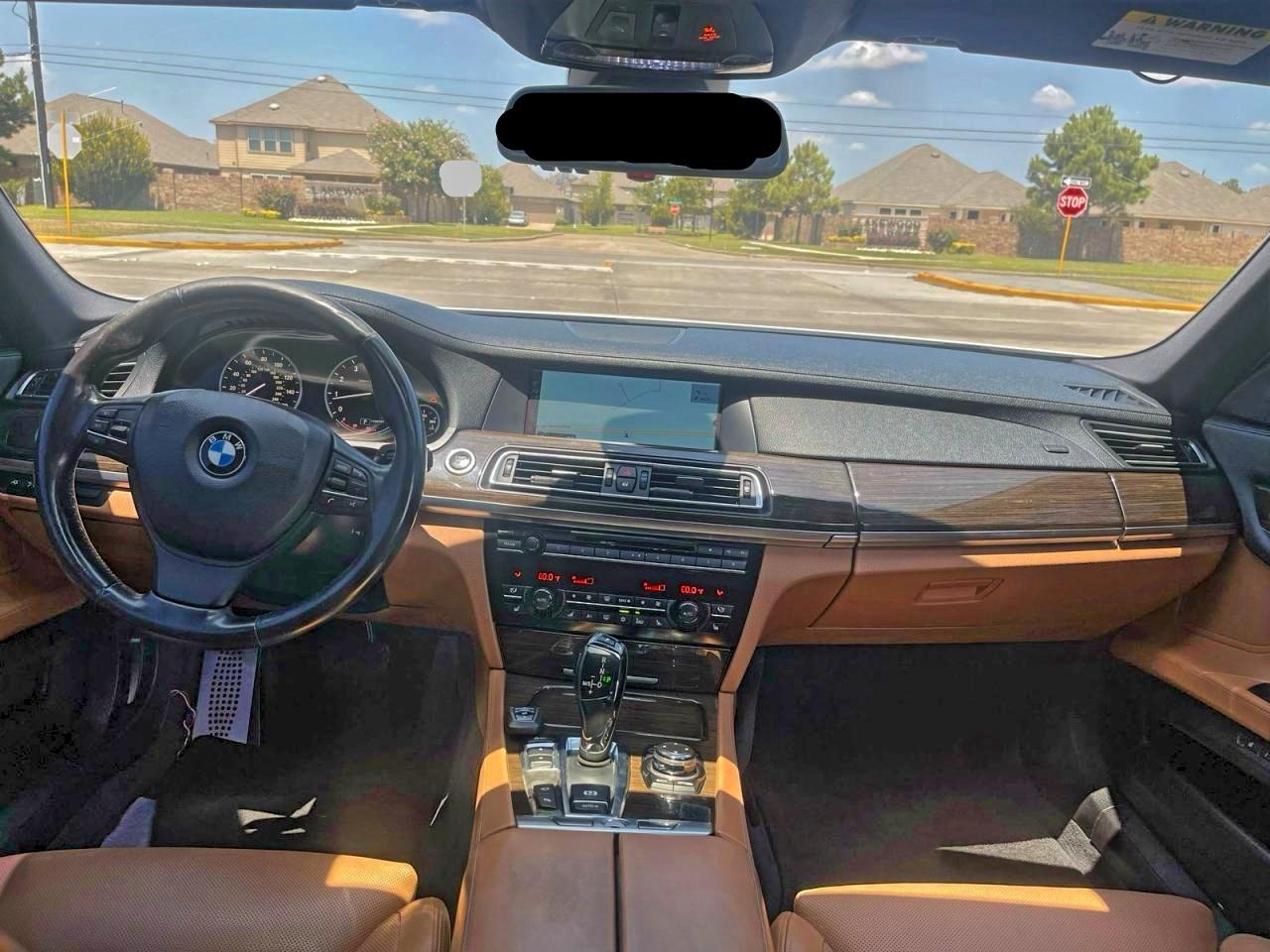 2010 BMW 7er VIN WBAKB8C58ACY64395 COPART salvage auction — Damage History, CA - SALVAGE CERTIFICATE (P), sold $22,800 on 2025-12-19 (photo 9)