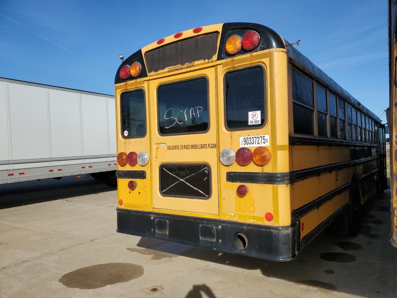 2013 Ic Corporation Ce Series School VIN 4DRBUSKN5DB301144 COPART salvage auction — Minor Dent/Scratches, IA - CERTIFICATE OF TITLE, sold $1,200 on 2026-07-08 (photo 4)