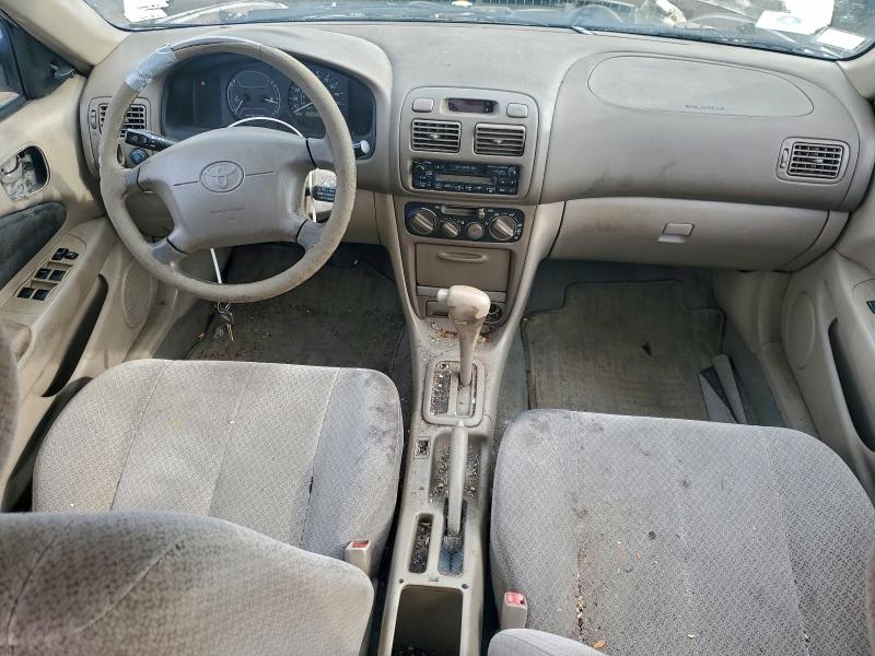 1999 Toyota Corolla VIN 1NXBR12E8XZ289236 COPART salvage auction — FRONT END, IL - SALVAGE CERTIFICATE, sold $250 on 2026-07-09 (photo 8)