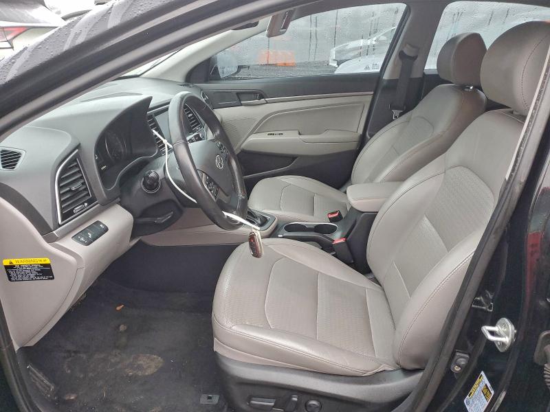 2017 Hyundai Elantra VIN KMHD84LF4HU307401 COPART salvage auction — FRONT END, NJ - CERT OF TITLE-SALVAGE, sold $2,250 on 2026-07-02 (photo 7)