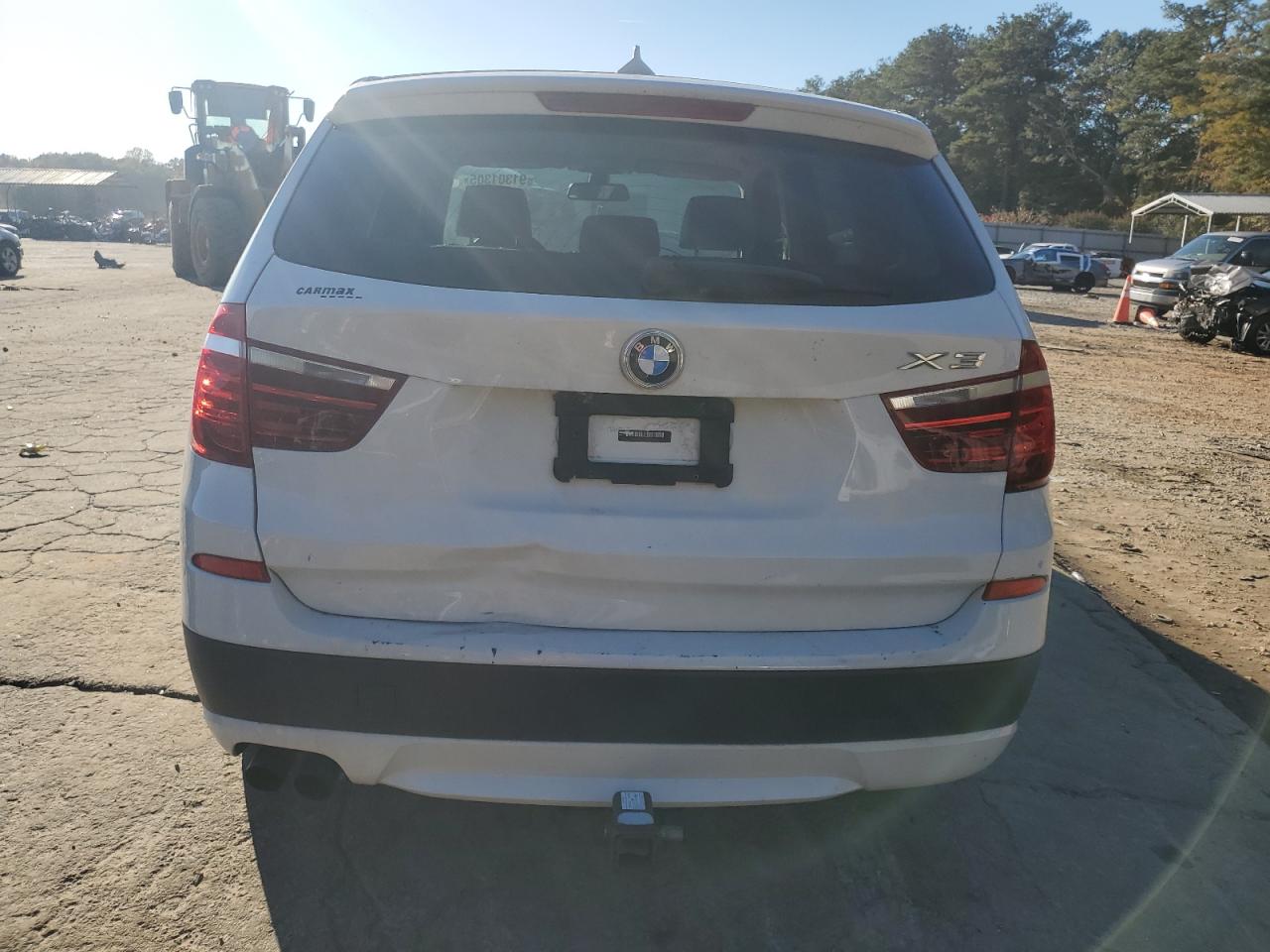 2012 BMW X3 VIN 5UXWX5C54CL719361 COPART salvage auction — Front End, GA - BILL OF SALE - PARTS ONLY, sold $500 on 2026-06-30 (photo 6)