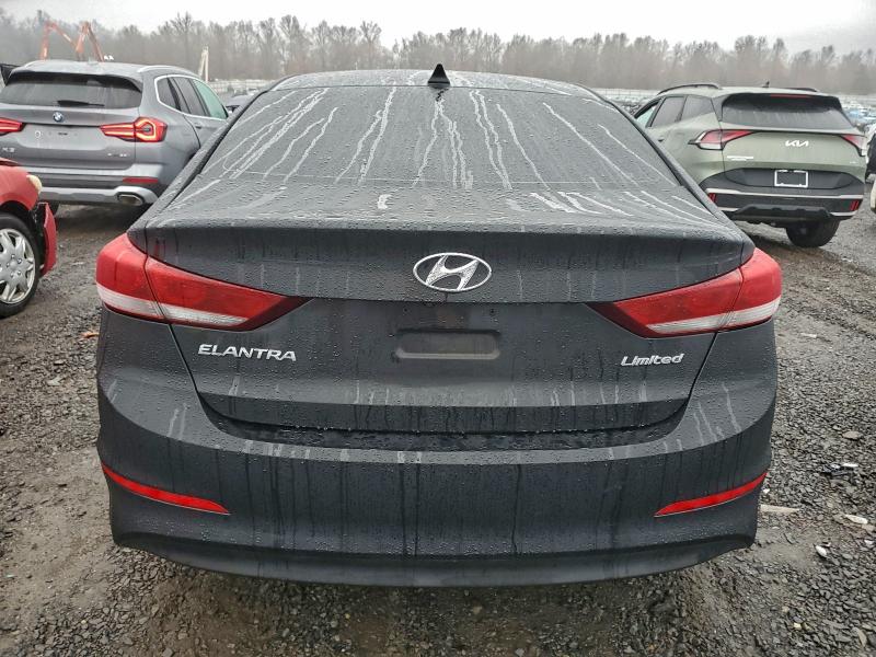 2017 Hyundai Elantra VIN KMHD84LF4HU307401 COPART salvage auction — FRONT END, NJ - CERT OF TITLE-SALVAGE, sold $2,250 on 2026-07-02 (photo 6)