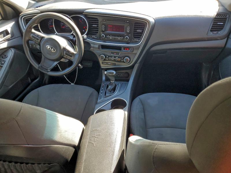 2015 Kia Optima VIN KNAGM4A73F5608982 COPART salvage auction — FRONT END, Ga - Clean Title With Theft History, sold $1,150 on 2026-07-02 (photo 8)