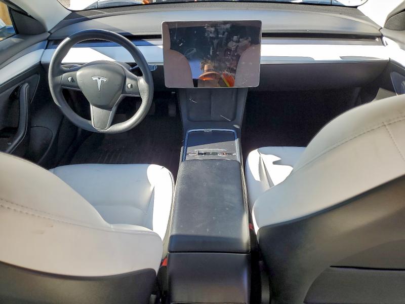 2022 Tesla Model 3 VIN 5YJ3E1EB4NF194958 COPART salvage auction — FRONT END, Ca - Salvage Certificate, sold $6,600 on 2026-07-10 (photo 8)