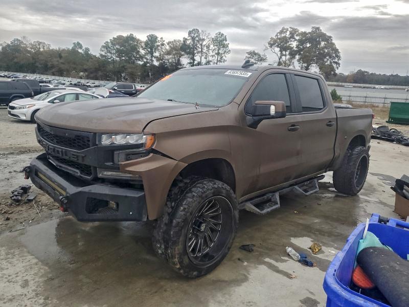 2019 Chevrolet Silverado 1500 VIN 3GCPWCED6KG120863 COPART salvage auction — Front End, GA - CERT OF TITLE-SALVAGE, sold $11,000 on 2026-02-26 (photo 1)