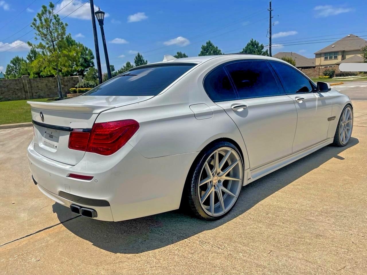 2010 BMW 7er VIN WBAKB8C58ACY64395 COPART salvage auction — Damage History, CA - SALVAGE CERTIFICATE (P), sold $22,800 on 2025-12-19 (photo 4)