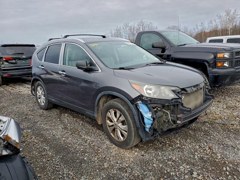 2013 Honda Cr-v VIN 2HKRM4H75DH601479 COPART salvage auction — FRONT END, WV - CERTIFICATE OF TITLE, sold $1,900 on 2026-07-09 (photo 4)