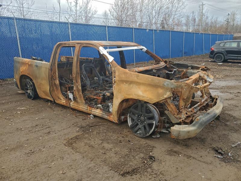 2024 Chevrolet VIN 1GCRDEEK8RZ173521 COPART salvage auction — BURN, Nb - Bill Of Sale Non-Repairable, sold $325 on 2026-07-09 (photo 4)