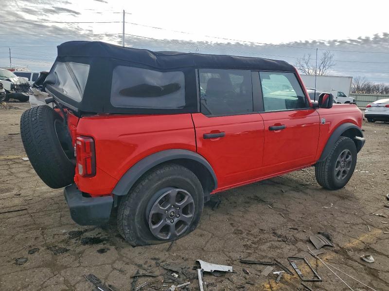 2023 Ford Bronco VIN 1FMEE5BP4PLC02147 COPART salvage auction — REAR END, Mi - Scrap Certificate Of Title, sold $11,500 on 2026-07-02 (photo 3)