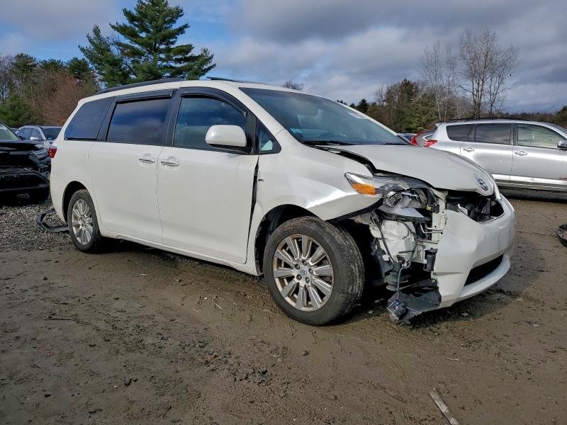 2017 Toyota Sienna VIN 5TDDZ3DC8HS153036 COPART salvage auction — FRONT END, Other, sold $2,550 on 2026-07-10 (photo 4)
