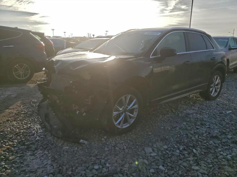 2024 Audi Q3 VIN WA1DECF35R1123171 COPART salvage auction — FRONT END, Az - Cert Of Title - Salvage, sold $6,800 on 2026-07-17 (photo 1)