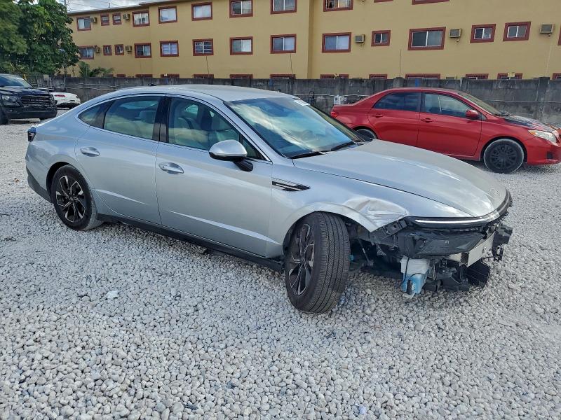 2025 Hyundai Sonata VIN KMHL64JA3SA464712 COPART salvage auction — FRONT END, Salvage Title, sold $15 on 2026-07-21 (photo 4)