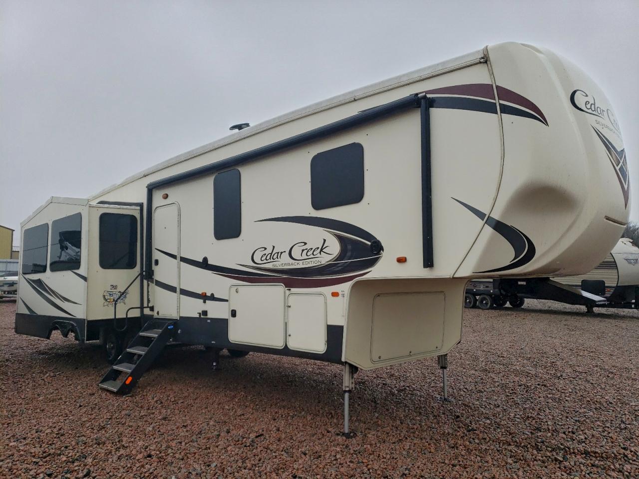 2018 Cedar creek Silverback VIN 4X4FCRL20JS219219 COPART salvage auction — Top/Roof, St - Salvage Title, sold $11,300 on 2026-08-24 (photo 1)
