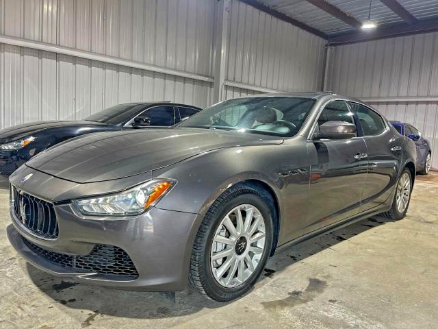 2017 Maserati Ghibli VIN ZAM57XSA9H1206127 COPART salvage auction — Damage History, TX - CERT OF TITLE-REBUILT SALVAGE (P), sold $32,500 on 2025-12-19 (photo 2)