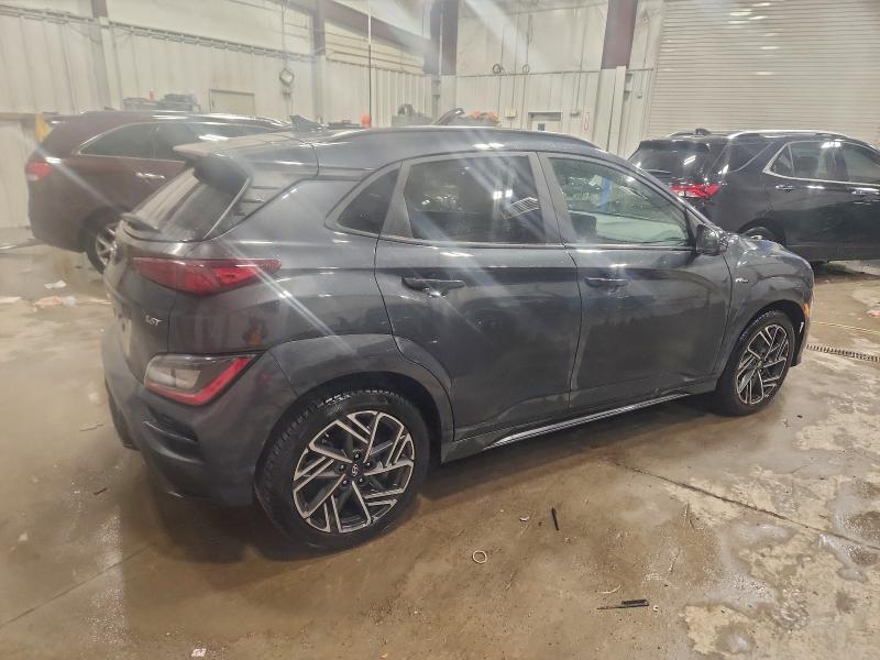 2022 Hyundai Kona VIN KM8K33A35NU870140 COPART salvage auction — FRONT END, Wi - Junked Vehicle Bill Of Sale, sold $4,000 on 2026-07-27 (photo 3)